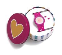 Conjunto Agatha Ruiz de la Prada AGR366+S BOMBÓN niña reloj pendientes 6mm. plata correa silicona