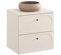 Conjunto armario Comad Donna Sand DONNA SAND 82-60-46-2S, lavabo Comad Wiki UN-WIKI-MC, SAND 89-60-46 M
