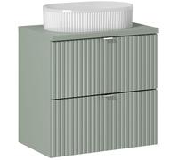 Conjunto armario Comad Line Reed Green LINE REED GREEN D 82-60-2S, lavabo Comad Beyond BEYOND 5 WHITE ( E-6564 ), LINE REED GREEN B 89-60