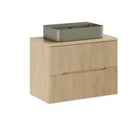 Conjunto armario Comad Nordic Cremona NORDIC CREMONA 82-80-46-2S, lavabo Comad Trust 2 TRUST 2 OLIVER GREEN ( E-6282 ), CREMONA 89-80-46 M