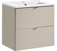 Conjunto armario Comad Viva Cashmere VIVA CASHMERE 82-60-2S, lavabo Comad Dance White UM-2060RB DANCE 60-DP