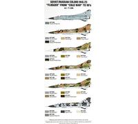 Conjunto AV Vallejo Model Air - Soviético '23 Flogger 70 - 90' S