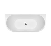 Conjunto bañera de pared Oltens Begna 12011000, embellecedor de tapón Oltens 09002400