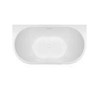 Conjunto bañera de pared Oltens Delva 12018000, embellecedor de tapón Oltens 09002000