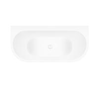 Conjunto bañera de pared Oltens Hulda 12020000, embellecedor de tapón Oltens 09002000