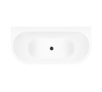 Conjunto bañera de pared Oltens Hulda 12020000, embellecedor de tapón Oltens 09002300