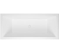 Conjunto bañera rectangular Excellent Heaven Slim WAEX.HEV17WHS, sifón para bañera Excellent Flow ARIN.FLOW.WH