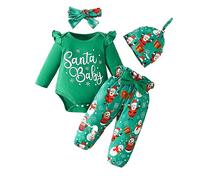 Conjunto Bebé 0 3 Meses Pijamas De Para Mujer Conjunto NiñA 18 Meses Christmas Santa Baby Conjunto NiñO Disfraz ReciéN Nacido Pijama Brilla En La Oscuridad Pumpkin Baby Clothes