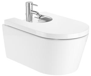 Conjunto bidé Roca Inspira A357525000, tapa de bidé Roca Inspira A80652200B