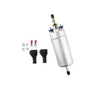 Conjunto Bomba Combustible Eléctrica Bomba Combustible Externa Alta Presión 12V Aleación Aluminio Plata 0580464075 21CM Longitud 52MM Diámetro 8MM Entrada/Salida 5BAR