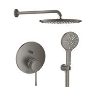 Conjunto brazo de ducha con efecto lluvia Grohe Rainshower 26066AL0, grifo de bañera y ducha Grohe Essence 24058AL1, 26574AL0, 26658AL0, 28362A01