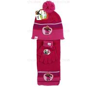 Conjunto Bufanda, Gorro y Guantes Bing Red Regabilia