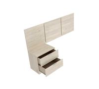 Conjunto cabecero cama dormitorio BITO 5 DEKIT