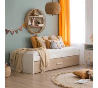 Conjunto cama nido teo con 2 colchones chester y somier sumer