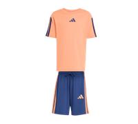 CONJUNTO CAMISETA Y PANTALON ADIDAS ADIDAS LK 3S T-SET 160 KC6148-NARANJA/AZUL NIÑO