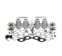 Conjunto Carburador Para Weber Para Dellorto Para Solex Para DCOE Para DHLA Carb Para SherryBerg 45Dcoe EMPI Twin 45 Mm Cuerpos Acelerador Enlace Carburador Carb