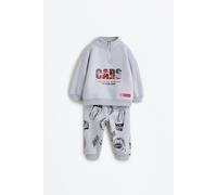 Conjunto Cars ©Disney sudadera cuello subido y pantalón GRIS CLARO 3-4 años