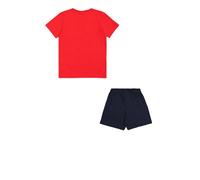 Champion Legacy Boy-Graphic Crewneck Set with Logo Conjunto, Rojo (RS011), 5-6 Years para Niños