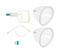 Conjunto Chino de La Terapia de Masaje Ventosas: Profesional Tarro de Ahuecamiento Del Punto de Acupuntura Ventosas de Vacío de Mama Ahuecando Las Tazas para El Cuerpo Se Relaje