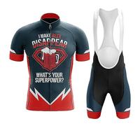 Conjunto Ciclismo Hombre Verano Ropa Bici MTB Maillot Ciclista Manga Corta,Traje Bicicleta Camiseta Ciclo y Culotte Tirantes con 19D Gel Acolchado,Completa Jerseys Transpirable Secado Rápido(B13,XXL)