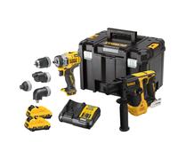 Conjunto combinado de baterías Dewalt DCH072+DCD703, 12V XR, Li-Ion 2x3.0Ah, DCK2101L2T