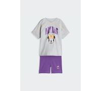ADIDAS SPORTSWEAR Ropa deportiva 'Adidas x Disney Minnie Maus' gris moteado / lila / naranja claro / negro 98xTallas normales gris moteado / lila / naranja claro / negro