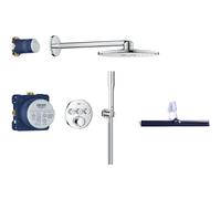 Conjunto conjunto de ducha Grohe Precision Smartcontrol 34874000, escobilla limpiacristales Grohe 4067393055617