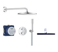 Conjunto conjunto de ducha Grohe Vitalio Start 34880000, escobilla limpiacristales Grohe 4067393055617