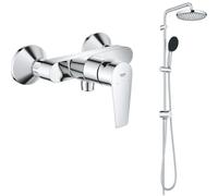 Conjunto conjunto de ducha Grohe Vitalio Start System 26680001, grifo para ducha Grohe Start Edge 24197001