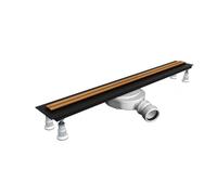 Conjunto cubierta para desagüe lineal Oltens Langan Slim 30017610, rejilla de desagüe lineal Oltens Langan Slim 30013300