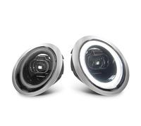 Conjunto de 1 par de Faros LED compatibles con Blue Start Animation,compatibles con Mini R50,R52,R53(2001-2007),reemplaza los Accesorios halógenos para automóvil.