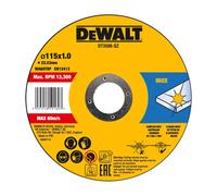 Conjunto de 10 Discos de Corte para Aço Inox. Dewalt - 115x1x22,23 mm - DT3506-QZ