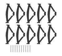Conjunto de 10 Herramientas para Reparar Caja de Interruptores Tipo 86, Ajustable 68-79mm, Reparador de Cassette Oculto - Material Aislante Seguro, Tornillos Níquel, Uso Doméstic