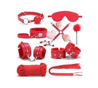 Conjunto De 10 Piezas De Correas Fijas De Cama De Yoga, Correas De Comodidad Ajustables, Regalo De Pareja - H6