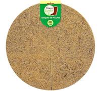 Conjunto de 2 Discos de mantillo de Fibras de Coco Naturales