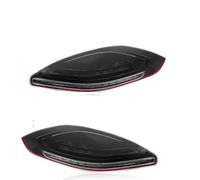 Conjunto de 2 luces traseras LED compatibles con Porsche Panamera 970 (2010, 2011, 2012, 2013, 2014, 2015, 2016, 9701, 9702)(2PCS black,2014-2016)