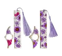Conjunto De 2 Marcadores, Marcadores Florales, Accesorios De Marcado De Lectura, Accesorios Para Libros, Regalos Para Lectores