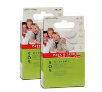 Conjunto de 2 Paquetes de 20 Parches Antimosquitos, Parche con aplicador para picaduras de insectos, se aplica después de una picadura de mosquito