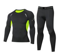 Conjunto de 2 piezas de larga de malla verde