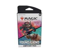 Magic The Gathering Cimientos Jumpstart Conjunto de 2 Sobres - Combínalos para Obtener 1 mazo de Jumpstart (Versión en Inglés)