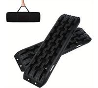 Conjunto de 2 tablas de recuperación todoterreno, almohadillas de para arena, , nieve - para coches, camiones, todoterrenos