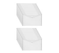 Conjunto De 20/30 Mangas De Gestión De Archivos Fácil Cómodo Documento Expandir Carteras Multiusos Bolsa De Plástico Carpeta De Plástico