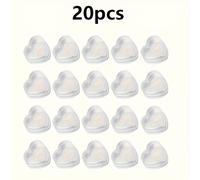 Conjunto de 20 Botellas Vacías de de Plástico para Cosméticos, Frasco Labial, Contenedor Rellenable para Viaje