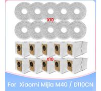 Conjunto de 20 piezas: bolsas de polvo para aspiradora y paños de mopa para M40