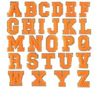 Conjunto De 26 Letras Bordado Apliques De Hilo De Crochet Apliques Bordados En Manchas De Hilo Para Jeans De Ropa