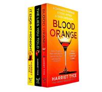 Conjunto de 3 libros de la colección Harriet Tyce (Naranja sanguina, Las mentiras que dijiste y termina a medianoche)