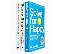 Conjunto de 3 libros de la colección Mo Gawdat (esa vocecita en tu cabeza, resuelve una vida feliz y aterradora)