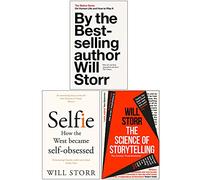 Conjunto de 3 libros de la colección Will Storr (El juego del estado, Selfie Cómo Occidente se obsesionó con sí mismo, La ciencia de la narración)