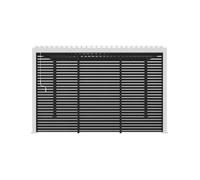 Conjunto de 3 persianas de 130cm para pérgola bioclimática de aluminio 3x4m , triomphe persianas, antracita, 123.5x6x236 cm