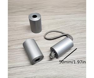 Conjunto de 3 rollos de cinta adhesiva de emergencia mini, cinta de reparación multiusos resistente para camping al , viajes, médicos, ciclismo, vehículos - Cinta adhesiva de plástico y portátil